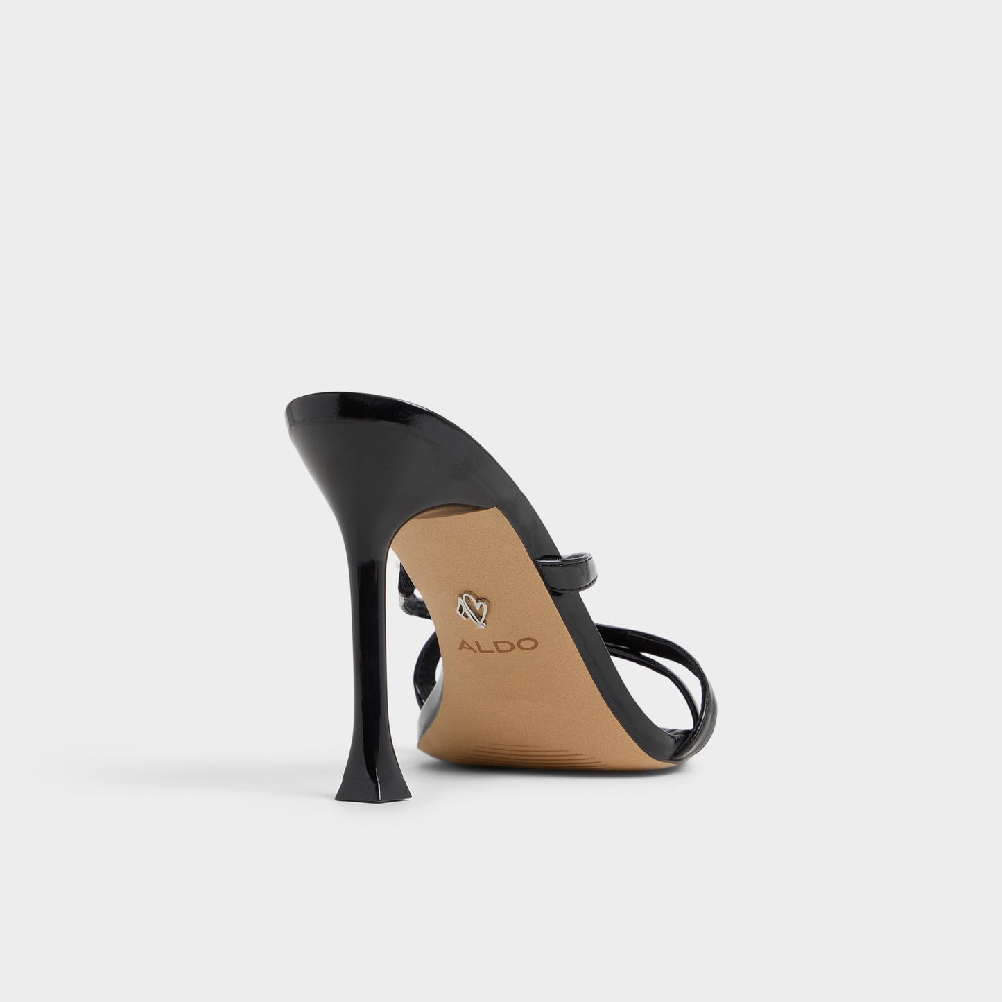 Velaia Black Women's Heeled mules - Heeled mule, Stiletto heel - Black
