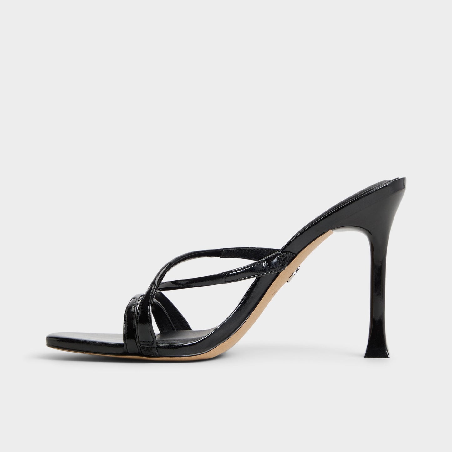 Velaia Black Women's Heeled mules - Heeled mule, Stiletto heel - Black