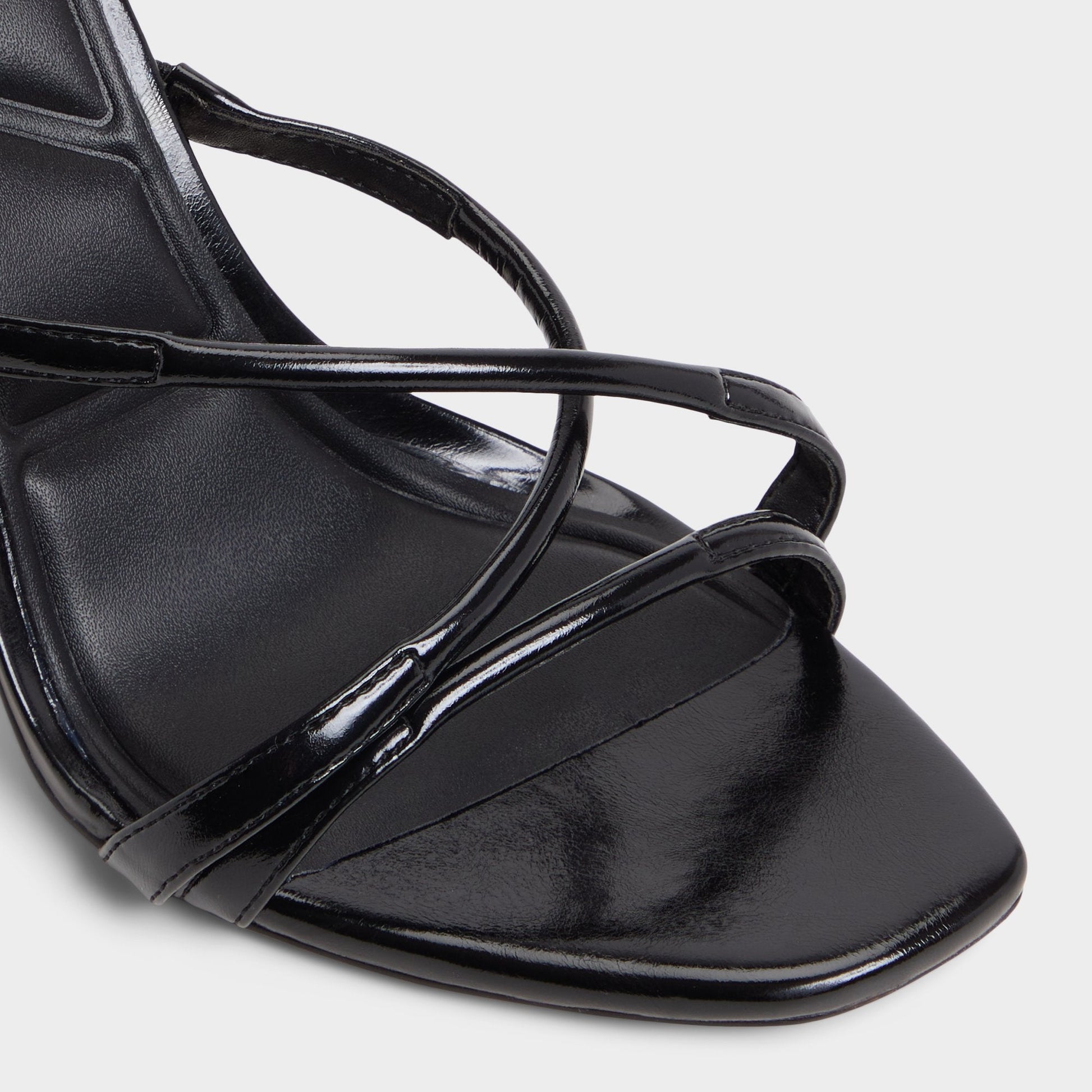 Velaia Black Women's Heeled mules - Heeled mule, Stiletto heel - Black