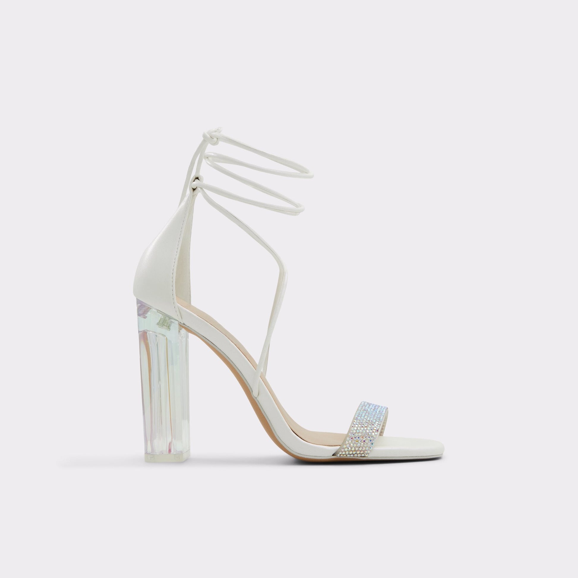 Onardonia in Open Natural - Strappy sandal, Block heel - Open Natural
