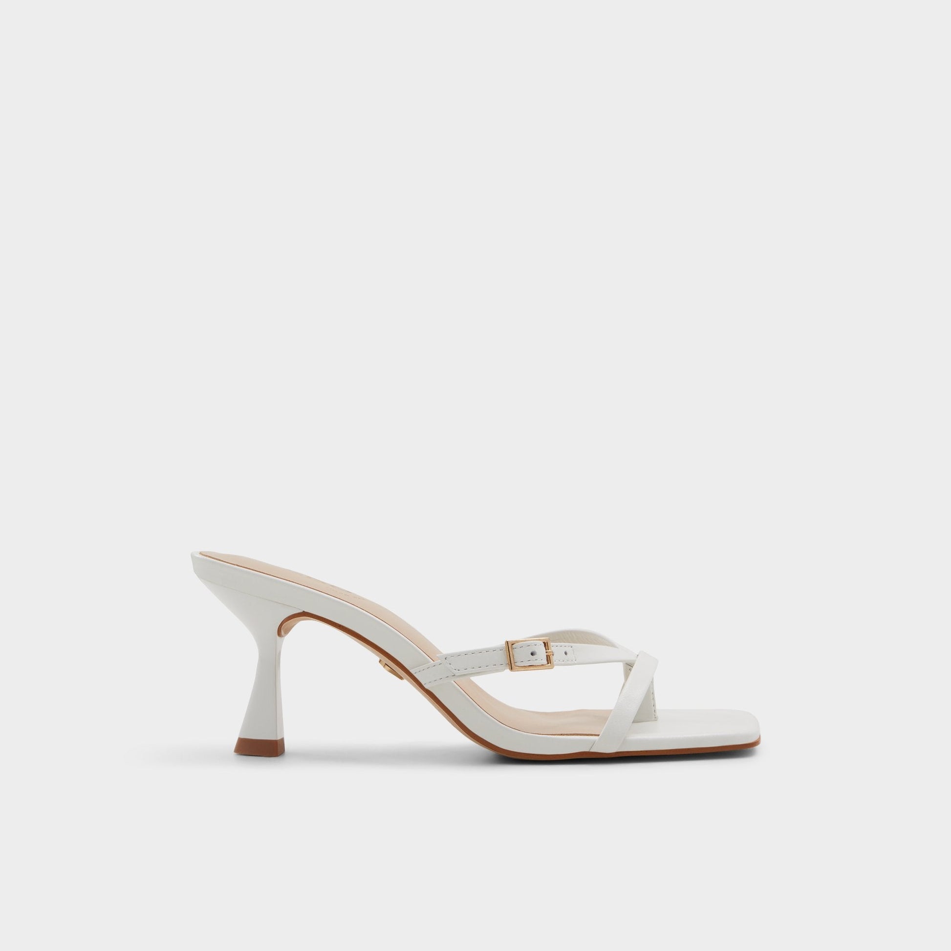 Gannever White/Bone Women's Heeled sandals -  - White/Bone