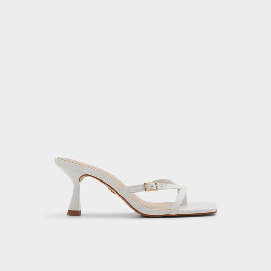 Gannever White/Bone Women's Heeled sandals -  - White/Bone