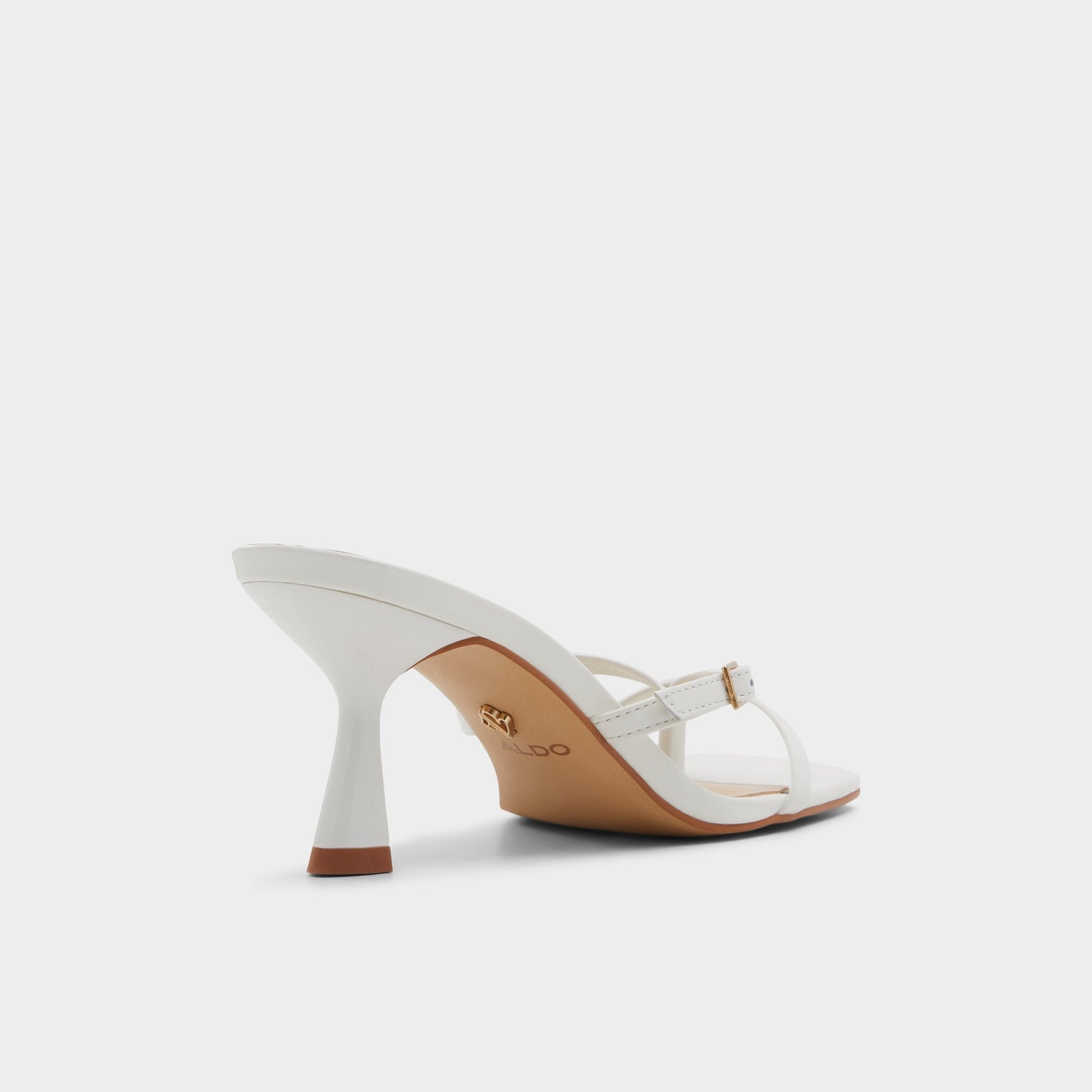 Gannever White/Bone Women's Heeled sandals -  - White/Bone