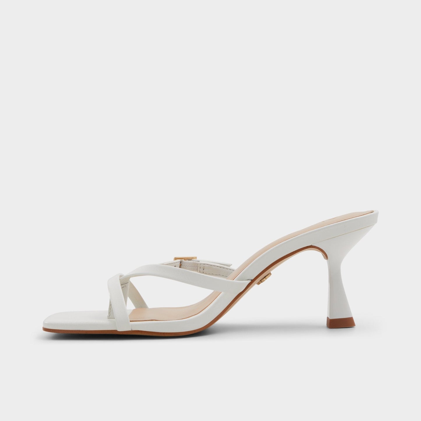 Gannever White/Bone Women's Heeled sandals -  - White/Bone