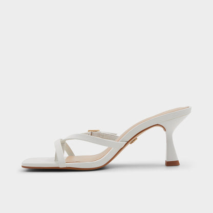 Gannever White/Bone Women's Heeled sandals -  - White/Bone