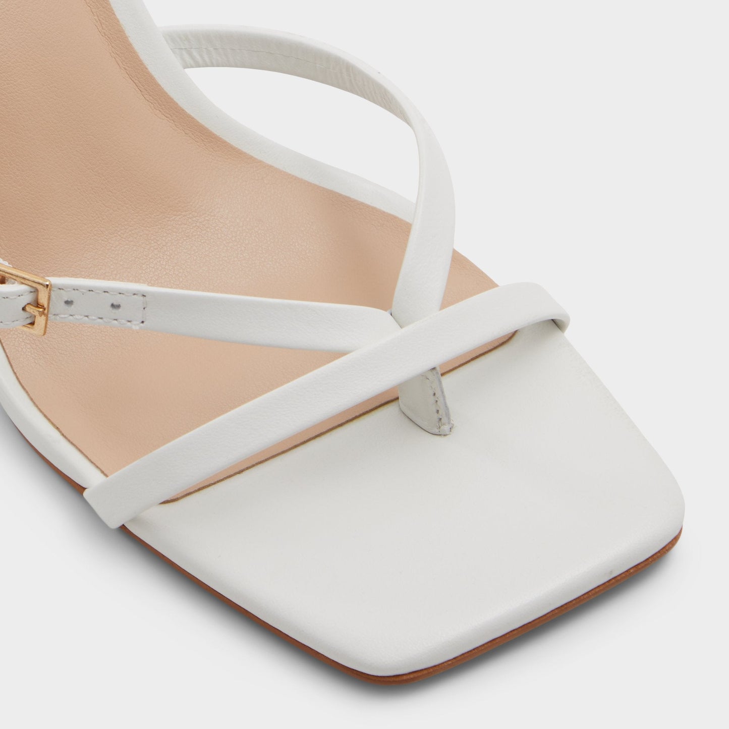 Gannever White/Bone Women's Heeled sandals -  - White/Bone