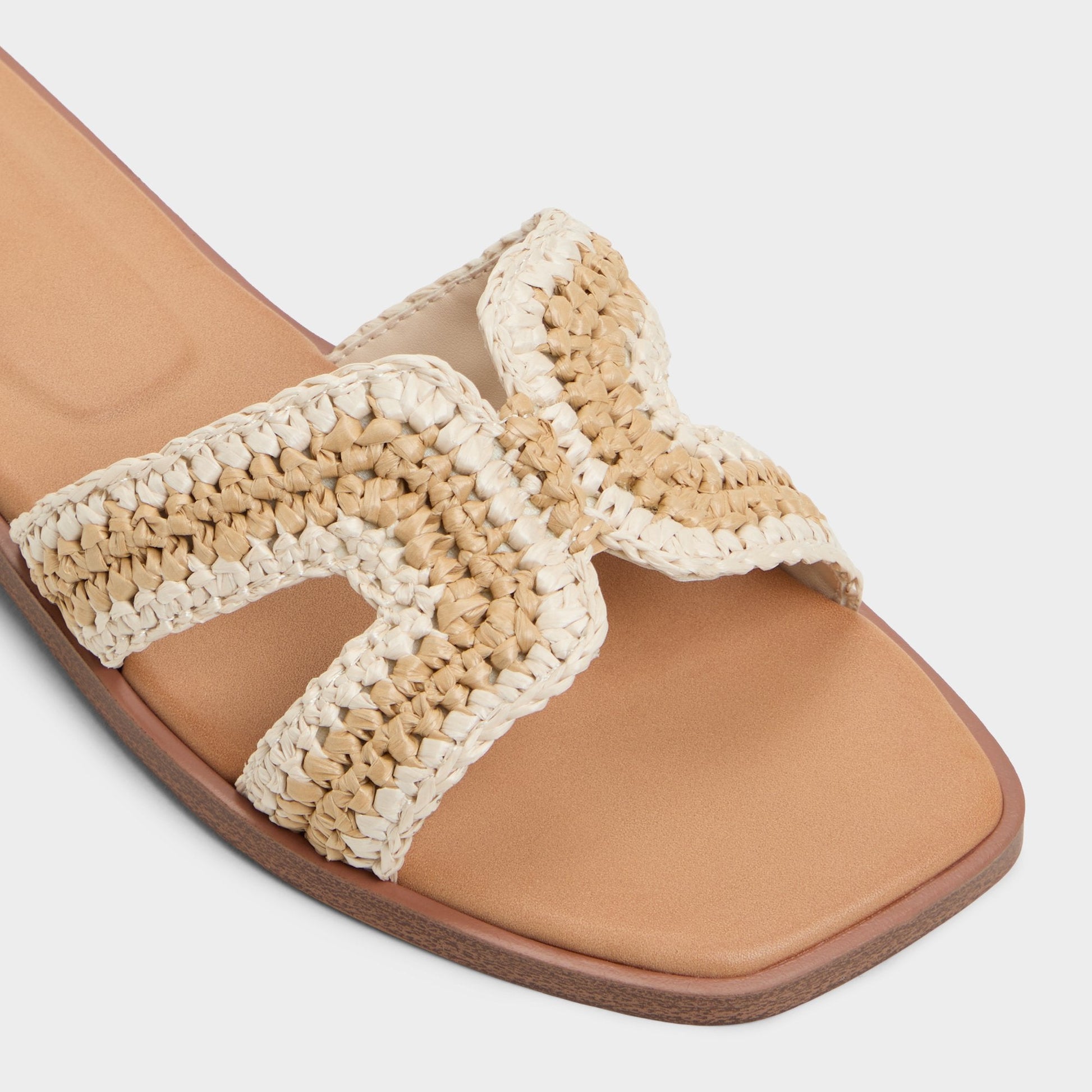 Itsandal Beige Women's Flats - Slide sandal - Beige
