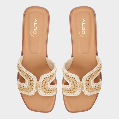 Itsandal Beige Women's Flats - Slide sandal - Beige
