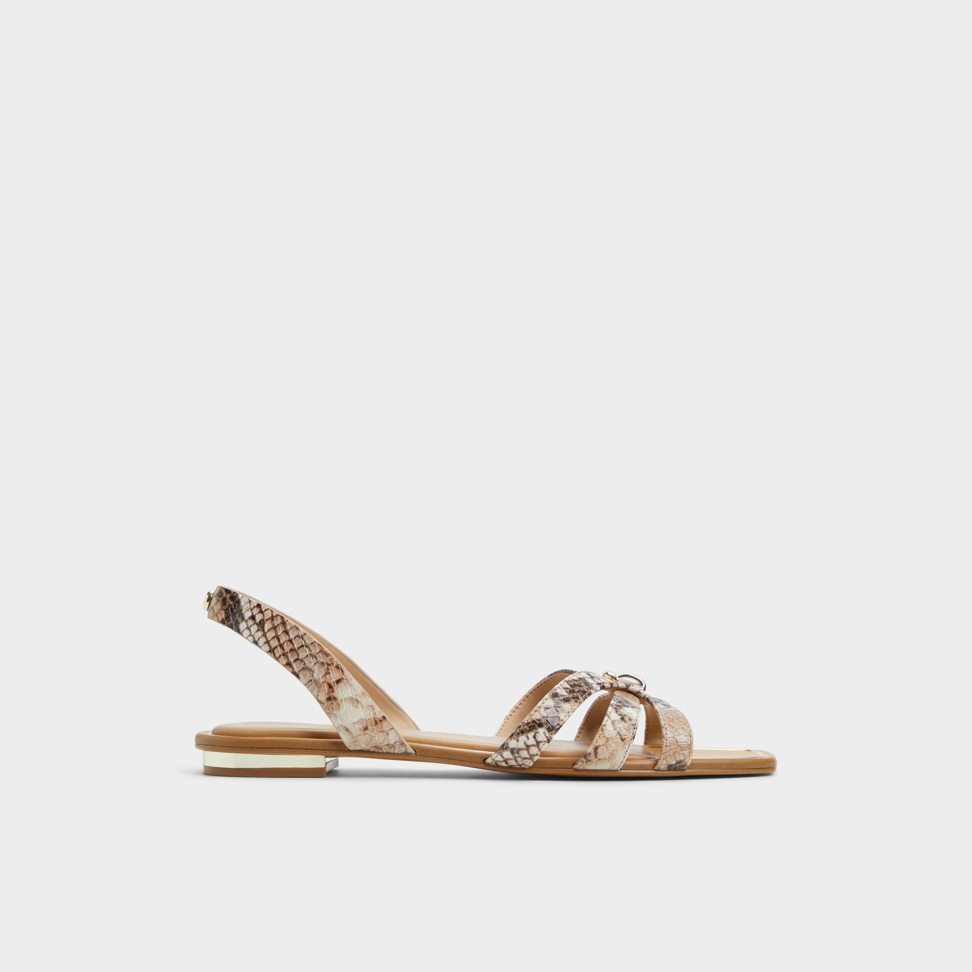 Marassita Brown Multi Women's Slingbacks - Flat sandal - Brown Multi