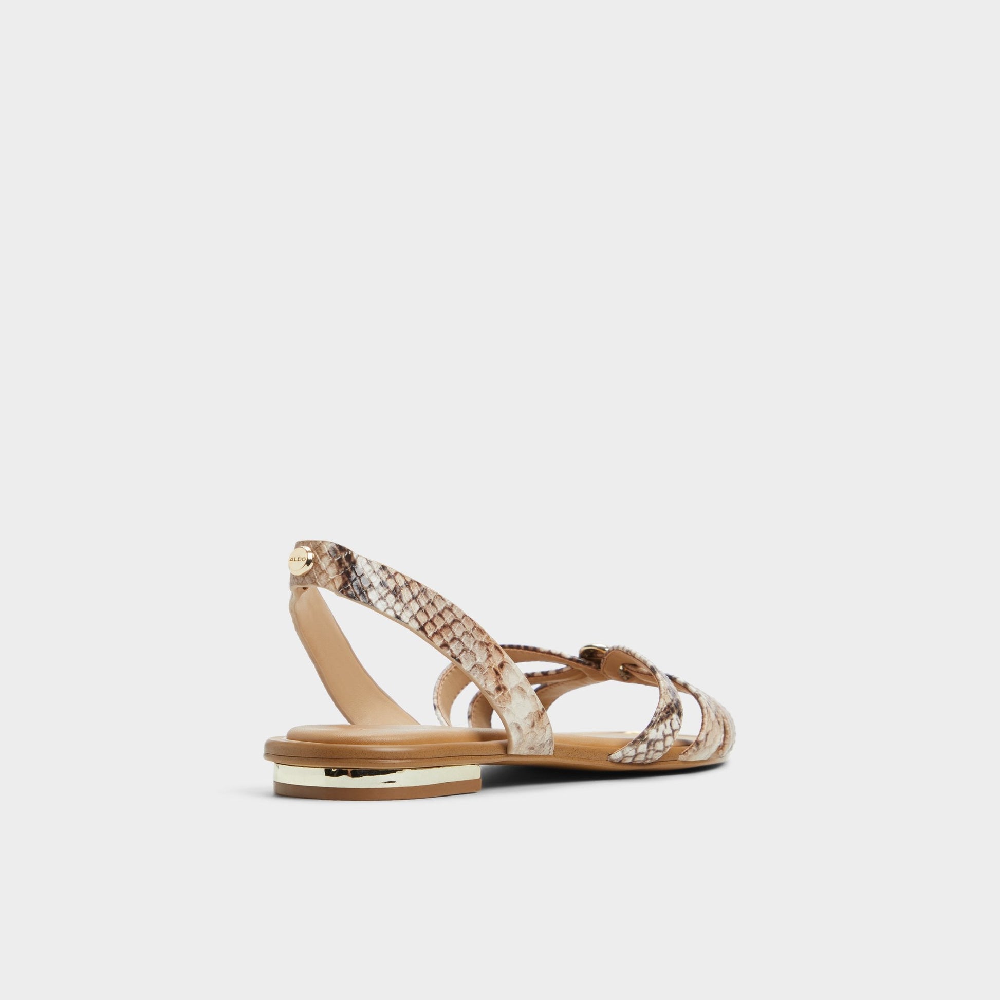 Marassita Brown Multi Women's Slingbacks - Flat sandal - Brown Multi