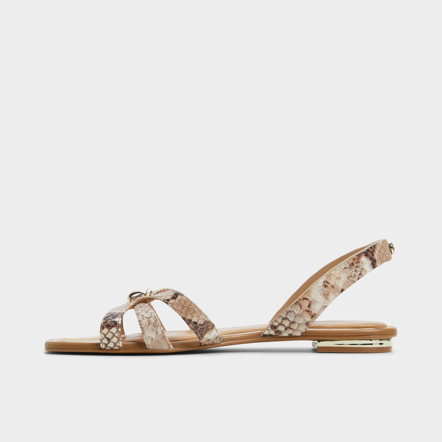Marassita Brown Multi Women's Slingbacks - Flat sandal - Brown Multi
