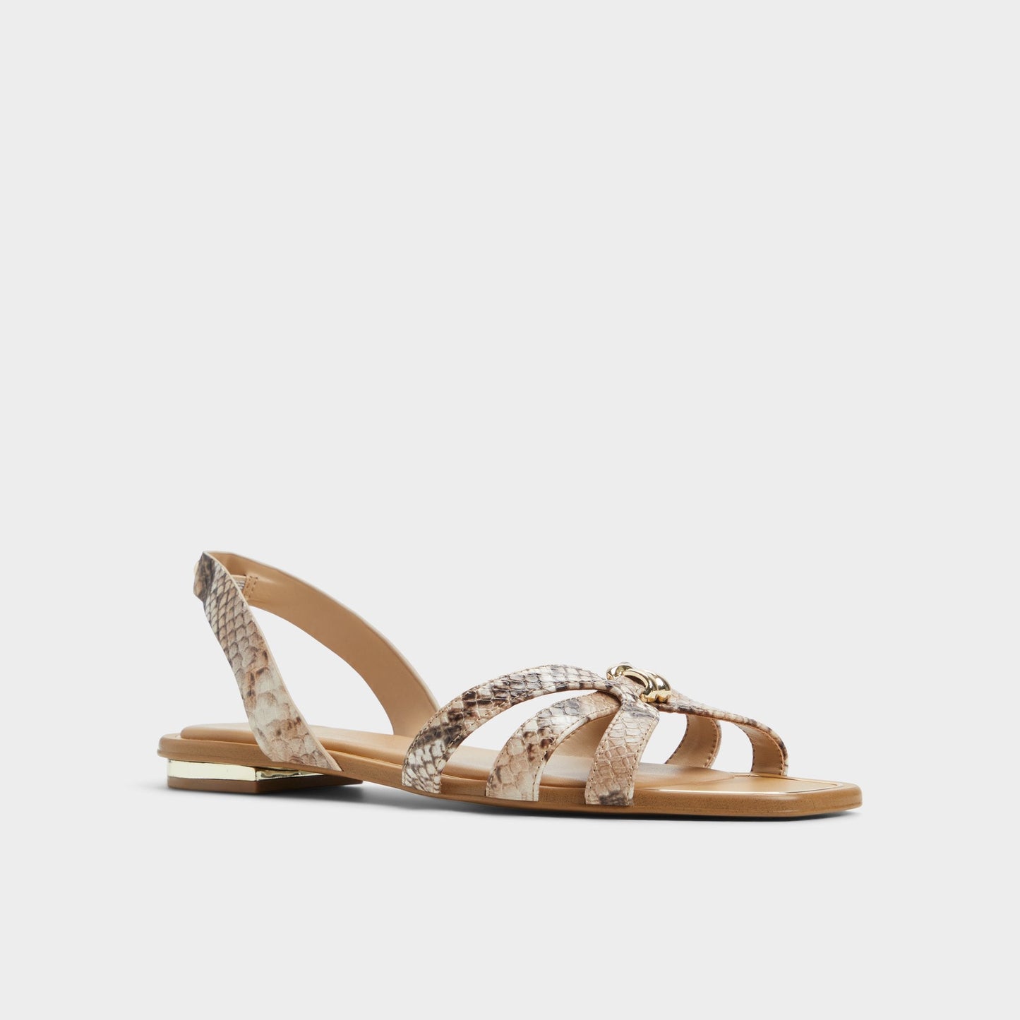 Marassita Brown Multi Women's Slingbacks - Flat sandal - Brown Multi