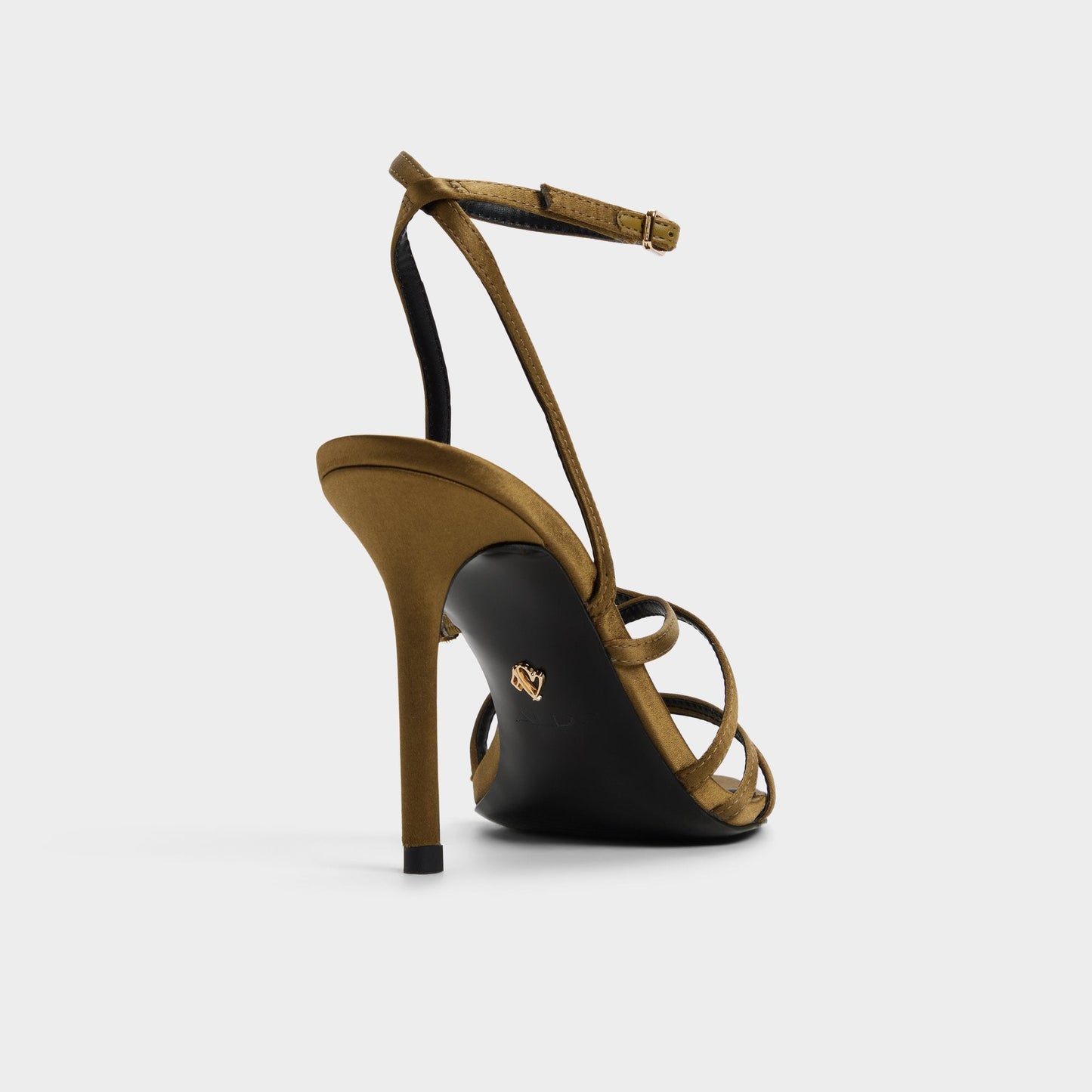 Solania Other Green Women's Strappy sandals - Strappy heeled sandal, Stiletto heel - Other Green