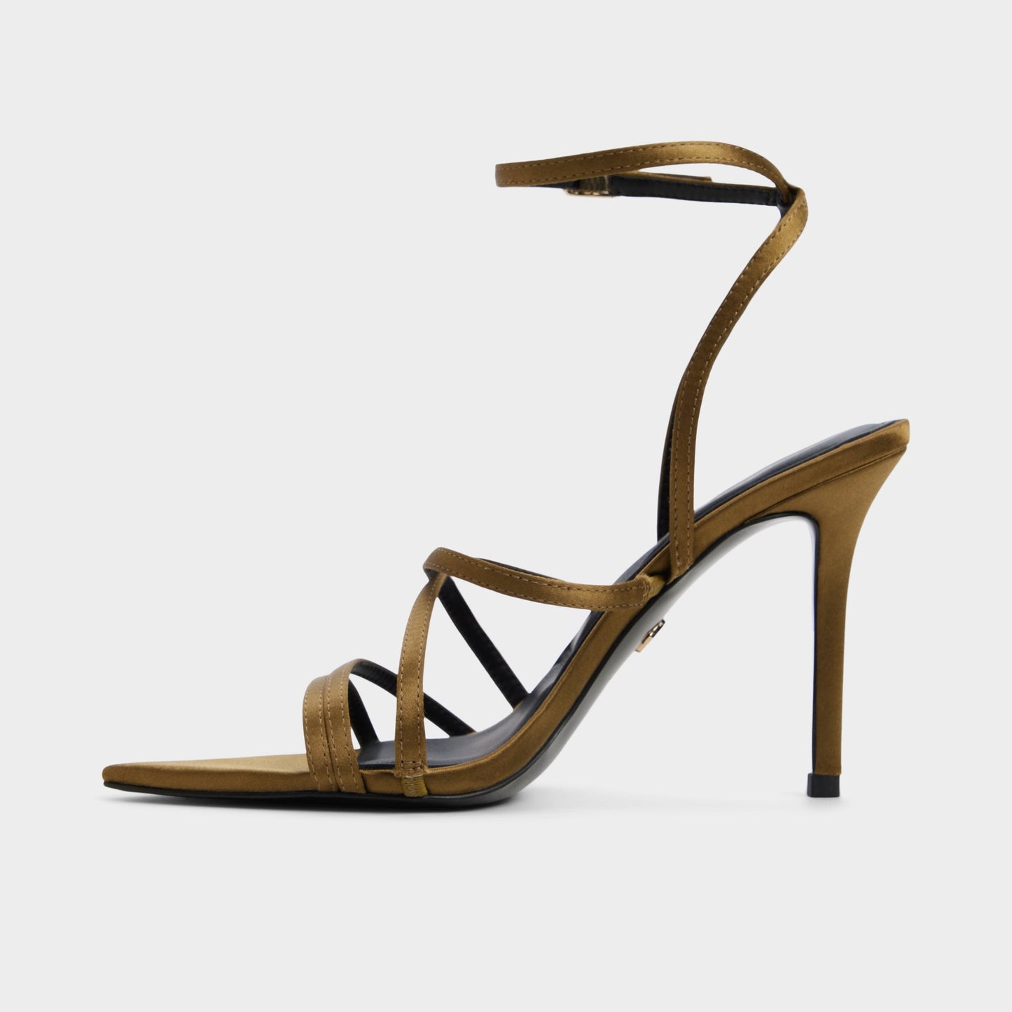 Solania Other Green Women's Strappy sandals - Strappy heeled sandal, Stiletto heel - Other Green