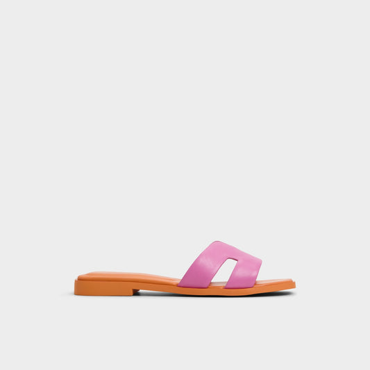 Itsandal Bright Pink Women's Flats - Slide sandal - Bright Pink