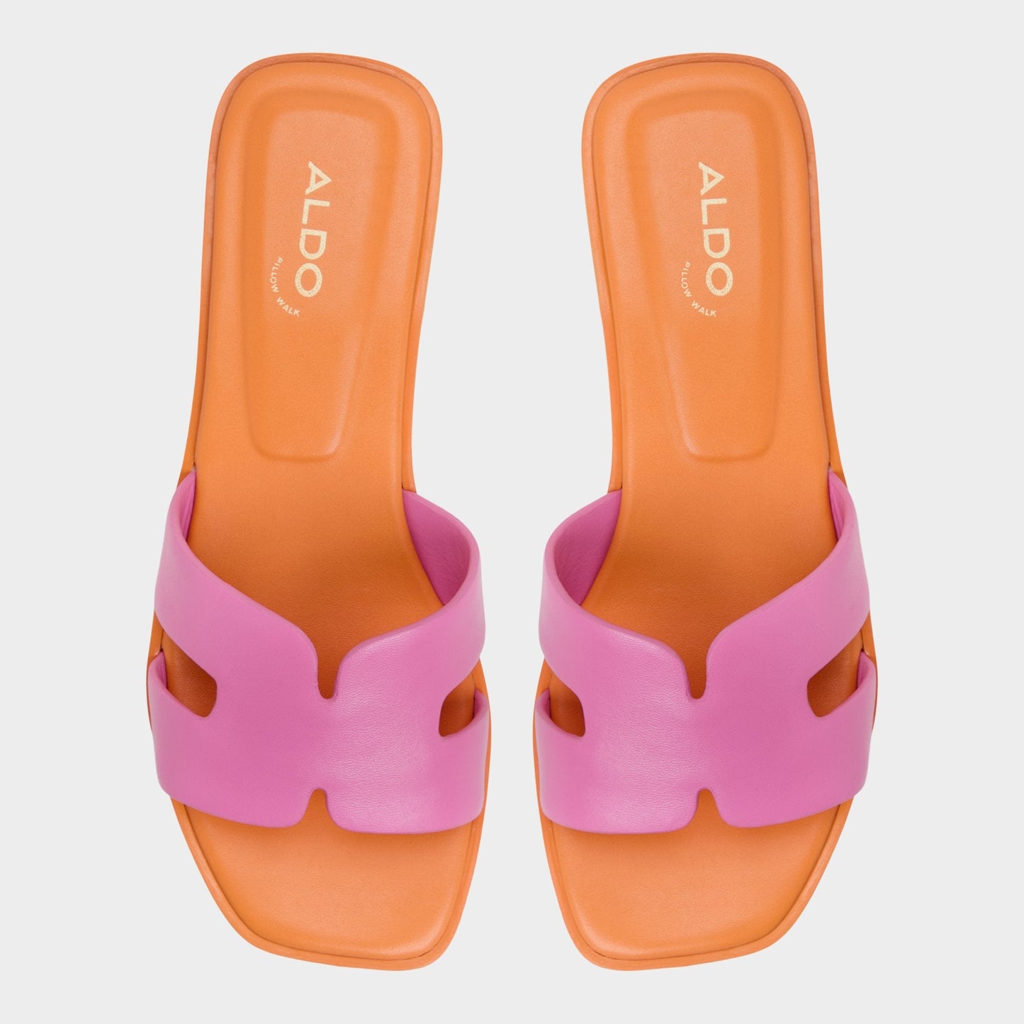 Itsandal Bright Pink Women's Flats - Slide sandal - Bright Pink