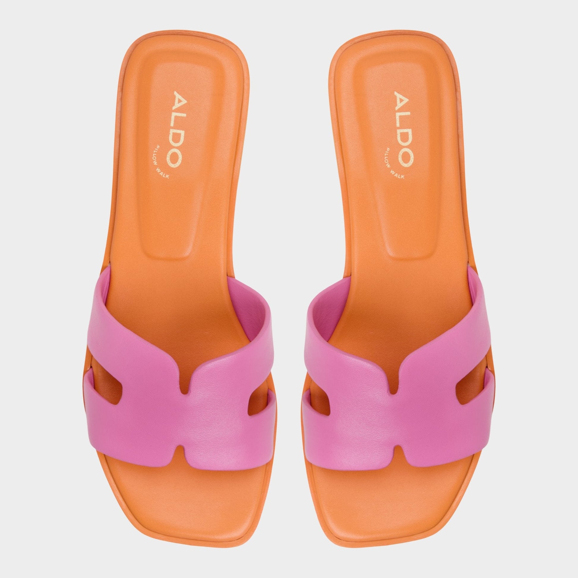 Itsandal Bright Pink Women's Flats - Slide sandal - Bright Pink