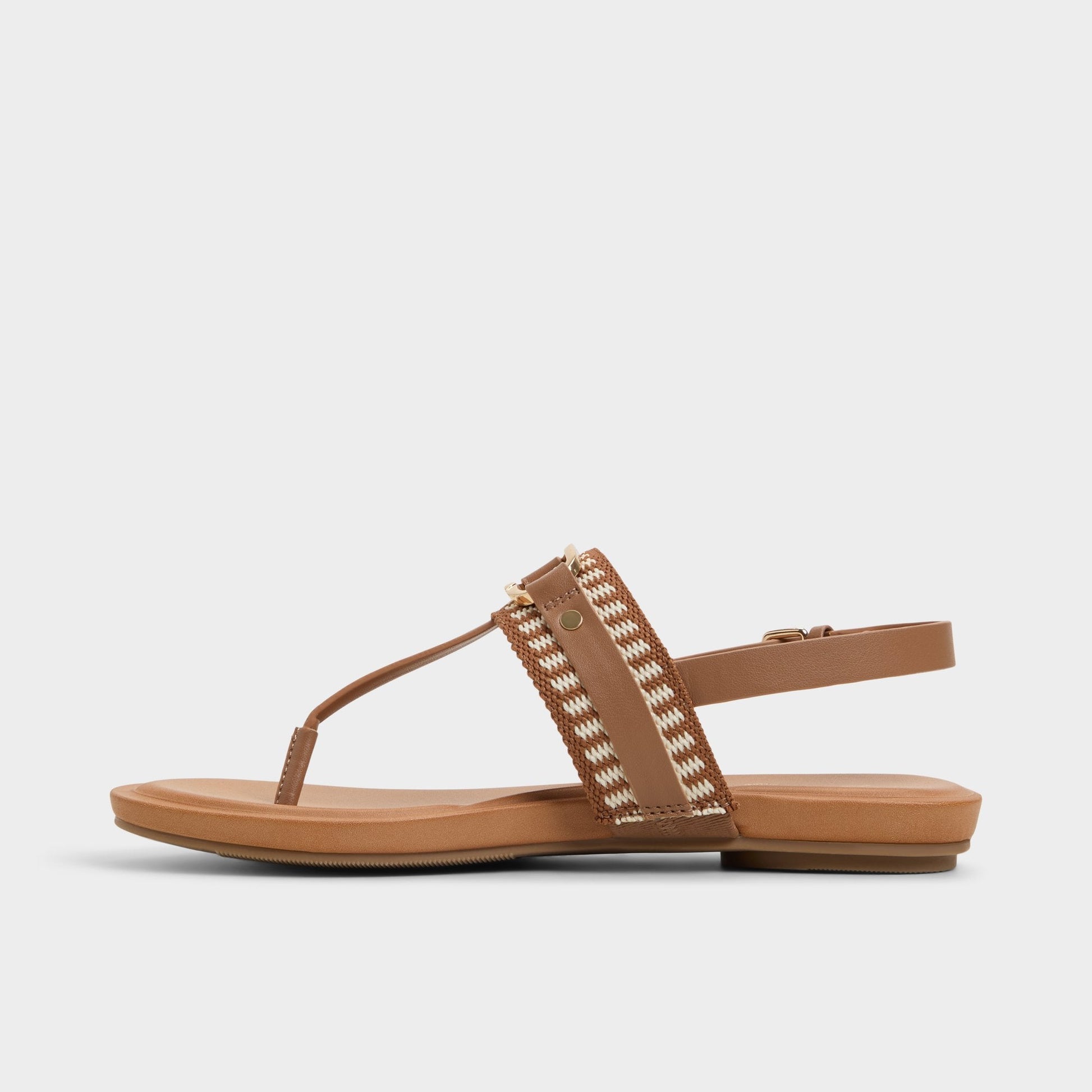 Taylen Medium Brown Women's Festival shoes accessories - T-strap sandal - Medium Brown