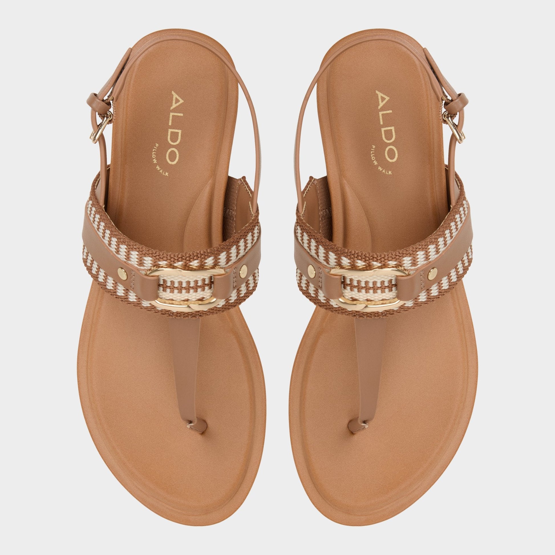 Taylen Medium Brown Women's Festival shoes accessories - T-strap sandal - Medium Brown