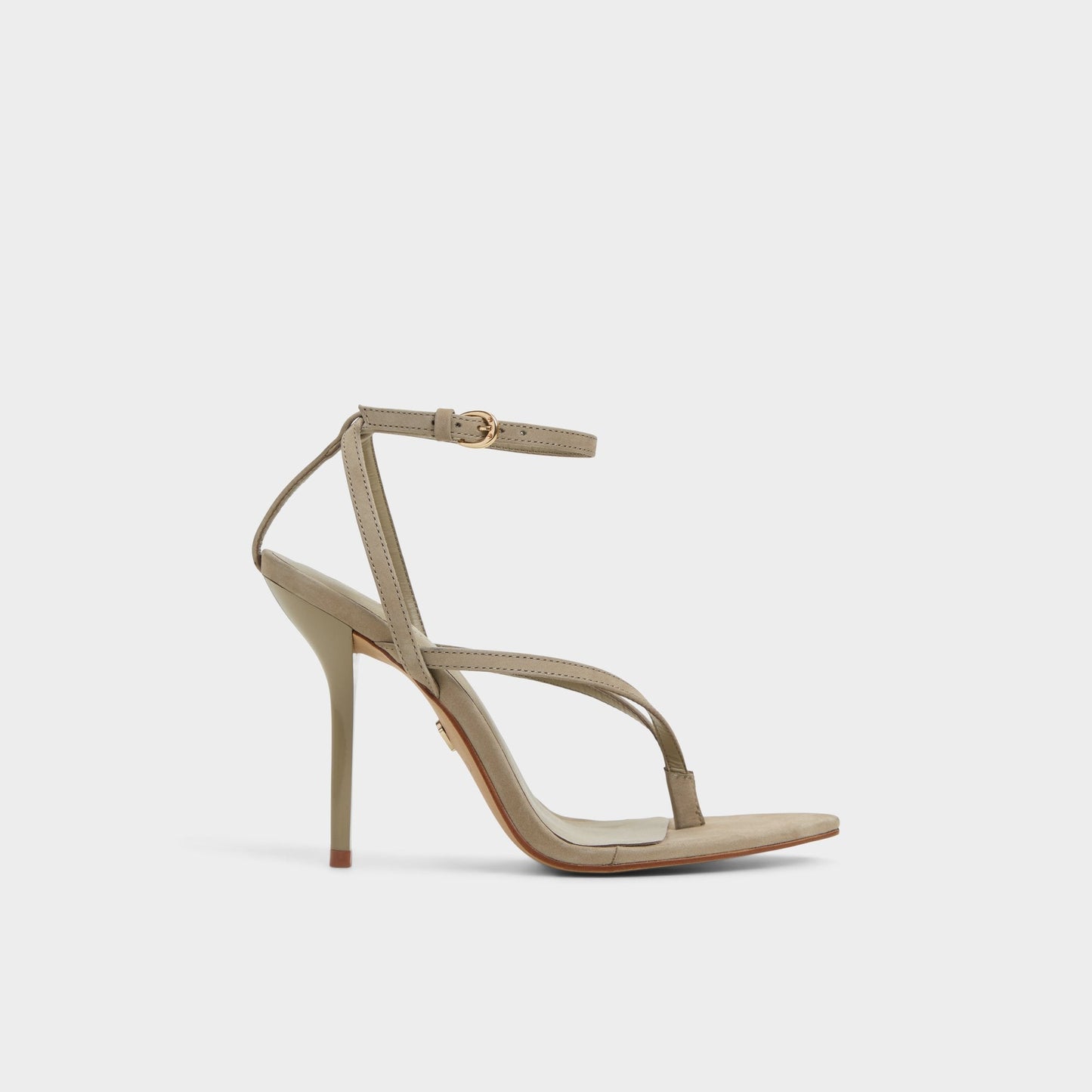 Abyfindley Other Green Women's Strappy sandals - Heeled flip flop, Stiletto heel - Other Green