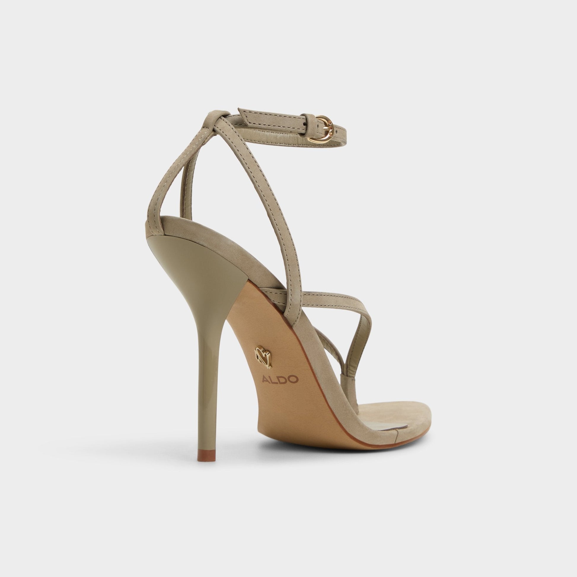 Abyfindley Other Green Women's Strappy sandals - Heeled flip flop, Stiletto heel - Other Green