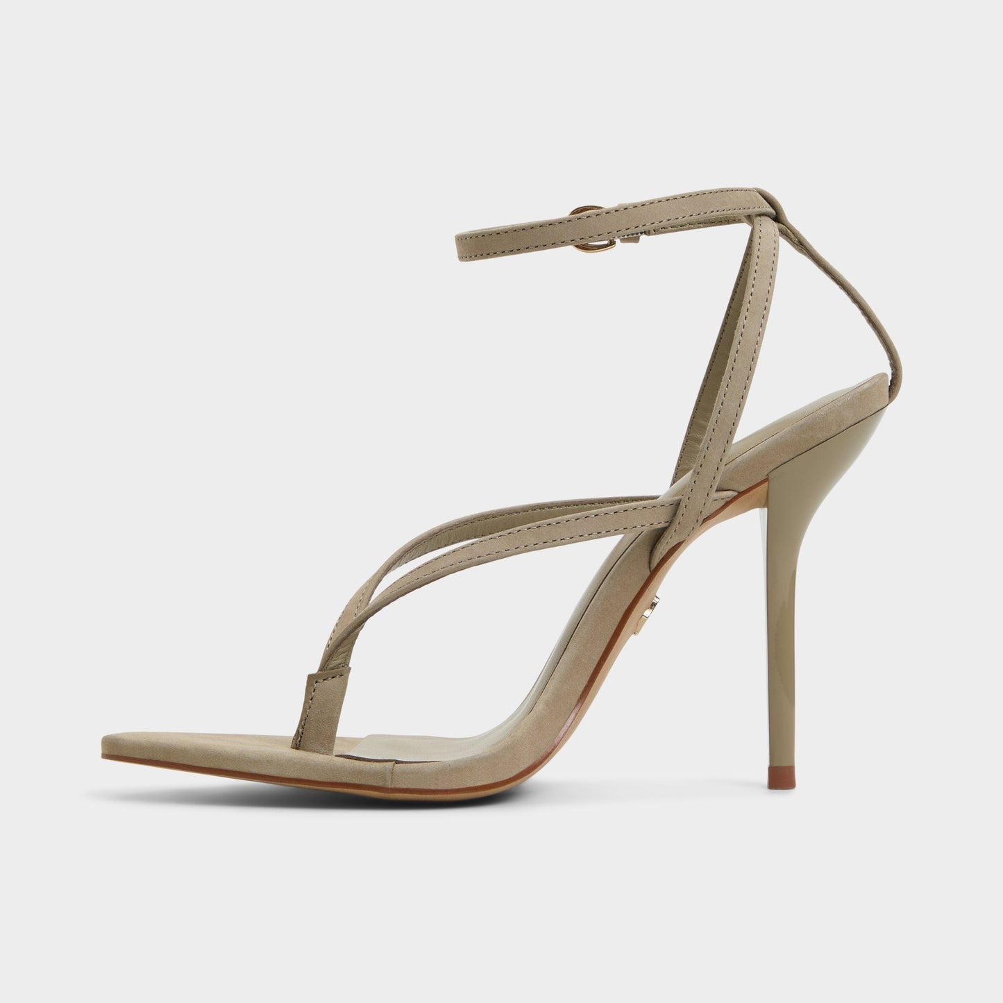 Abyfindley Other Green Women's Strappy sandals - Heeled flip flop, Stiletto heel - Other Green