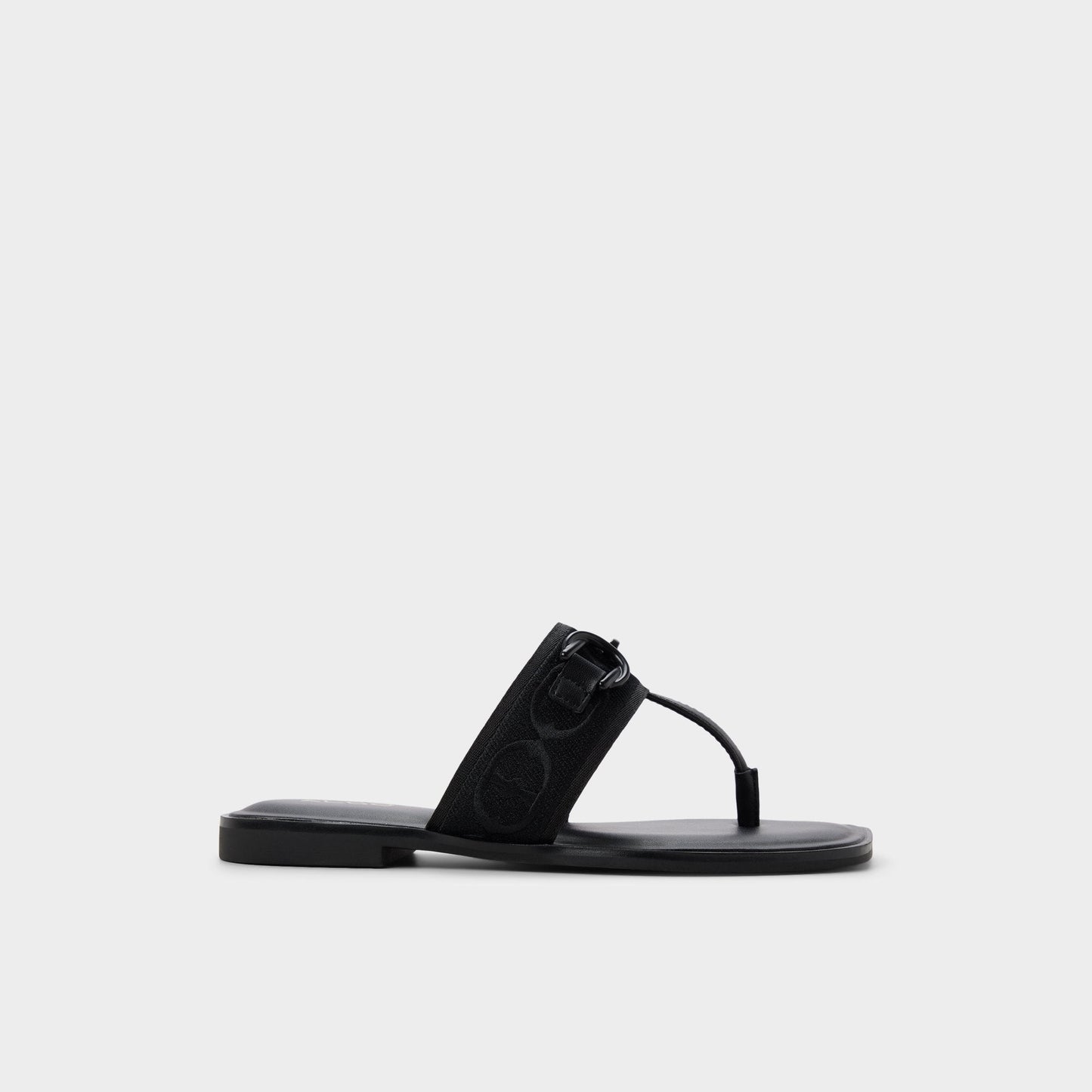 Coralynna in Black - T-strap sandal - Black