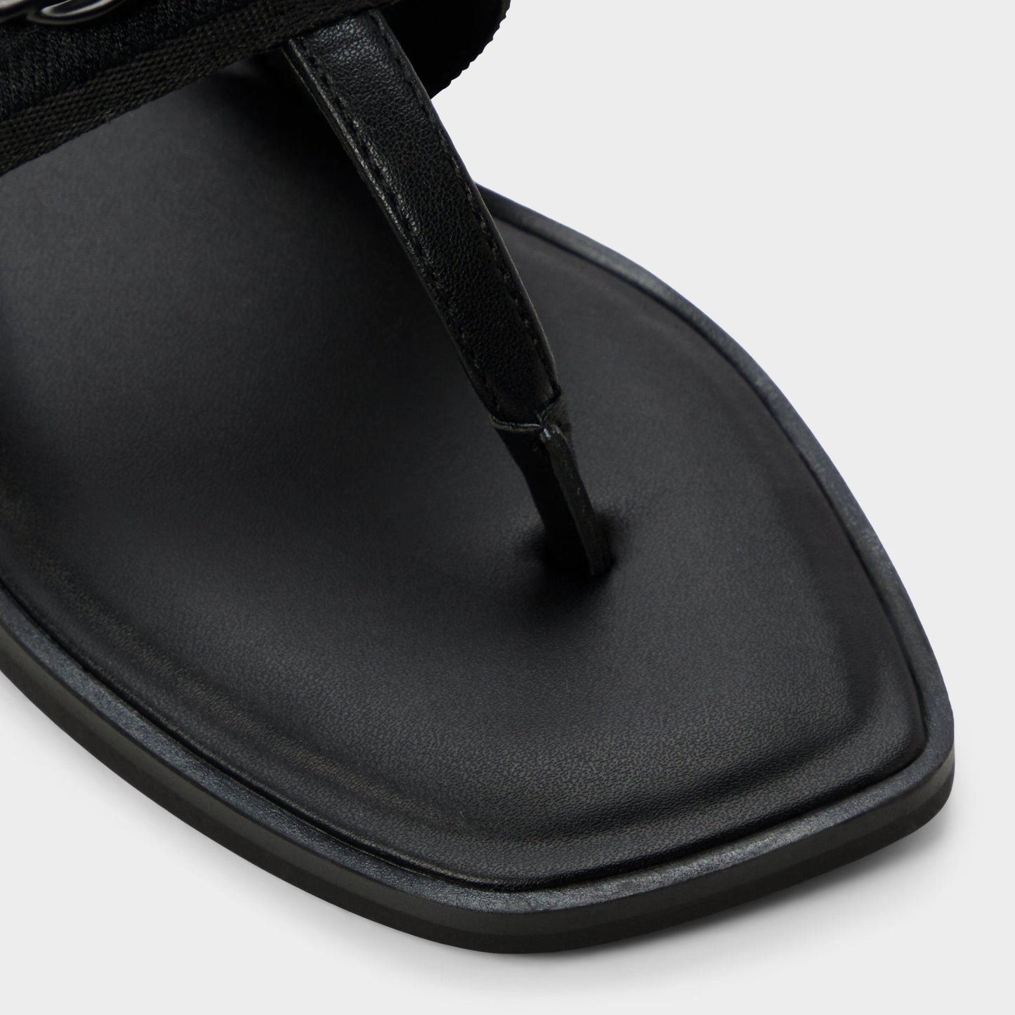 Coralynna in Black - T-strap sandal - Black
