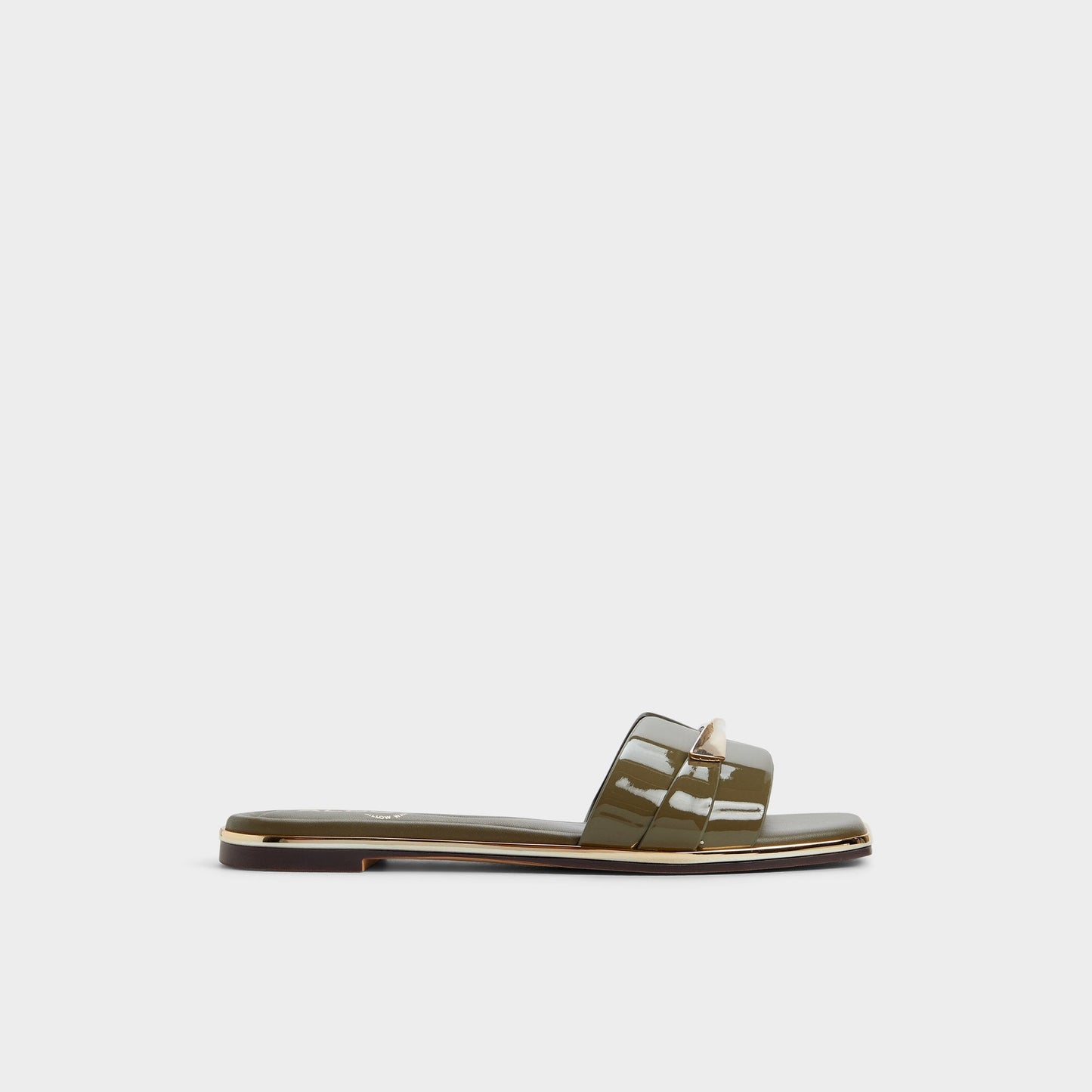 Darlina Other Green Women's Flats - Slide sandal - Other green
