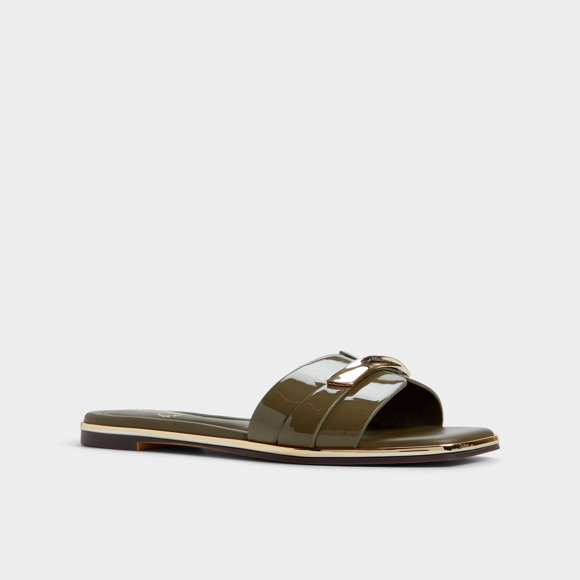 Darlina Other Green Women's Flats - Slide sandal - Other green