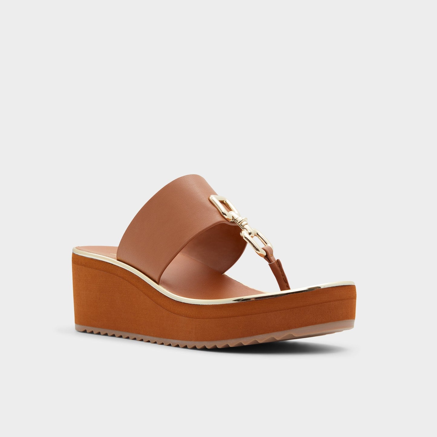 Maesllan Medium Brown Women's Wedges - Wedge sandal, Wedge heel - Medium Brown