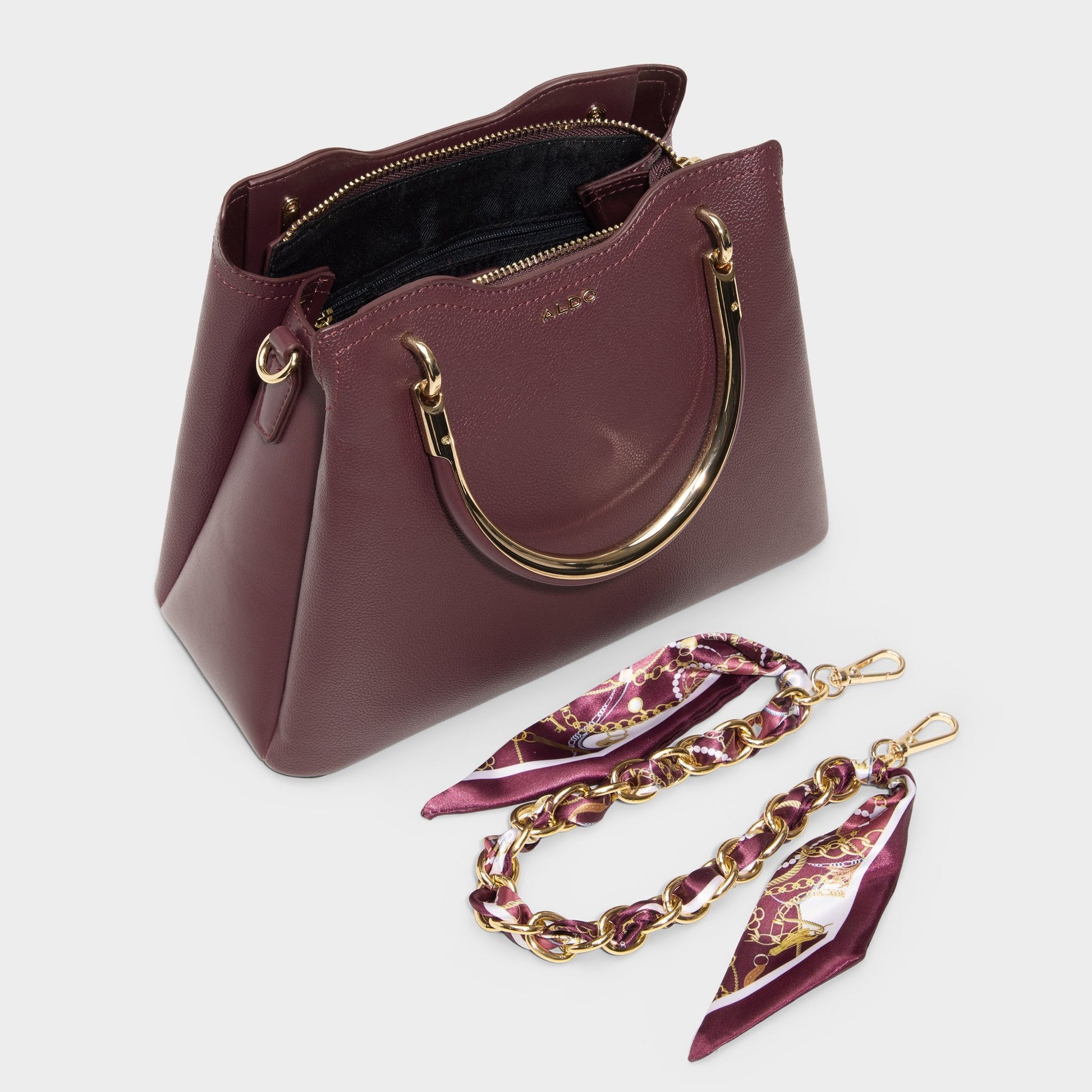 Arrayann in Bordo - Satchel bag - Bordo
