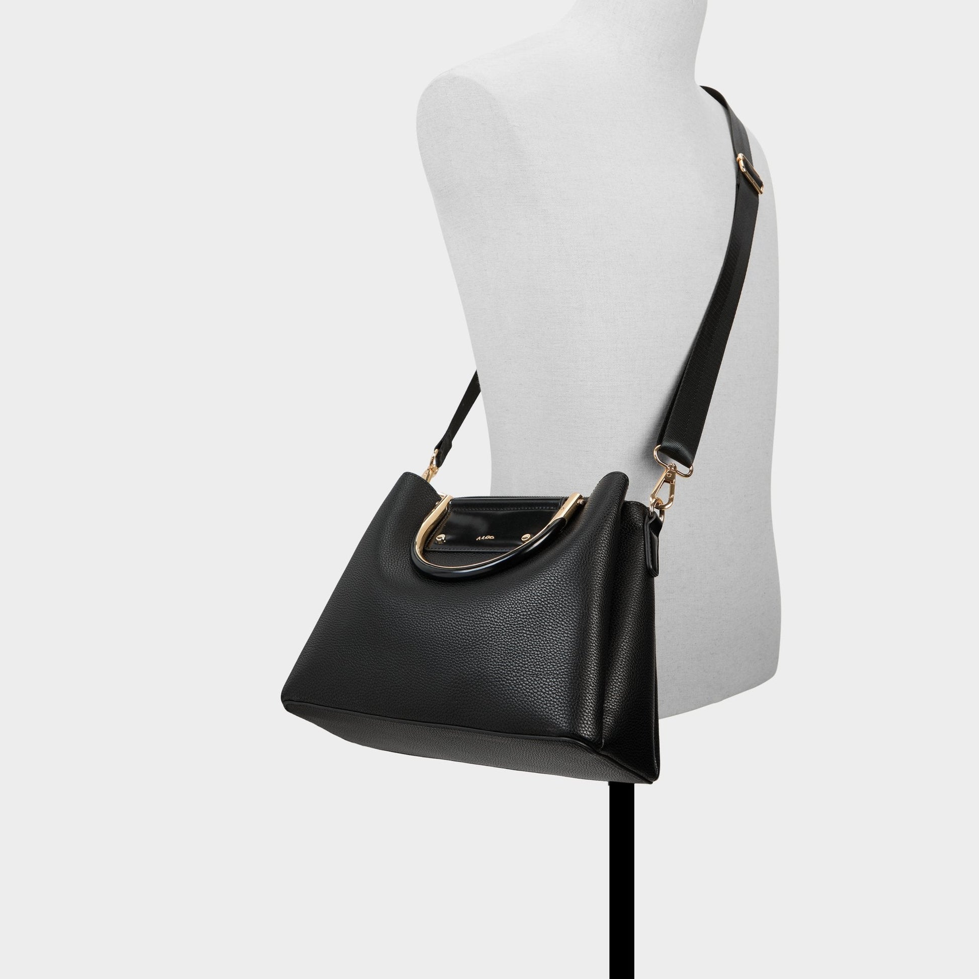 Sloanaa in Black - Satchel bag - Black