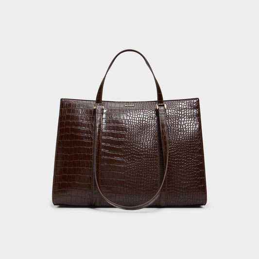 Ninetofivee in Dark Brown - Tote bag - Dark Brown