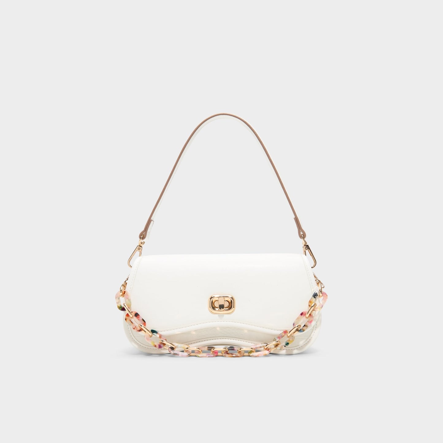 Clappertonnx in White - Shoulder bag - White