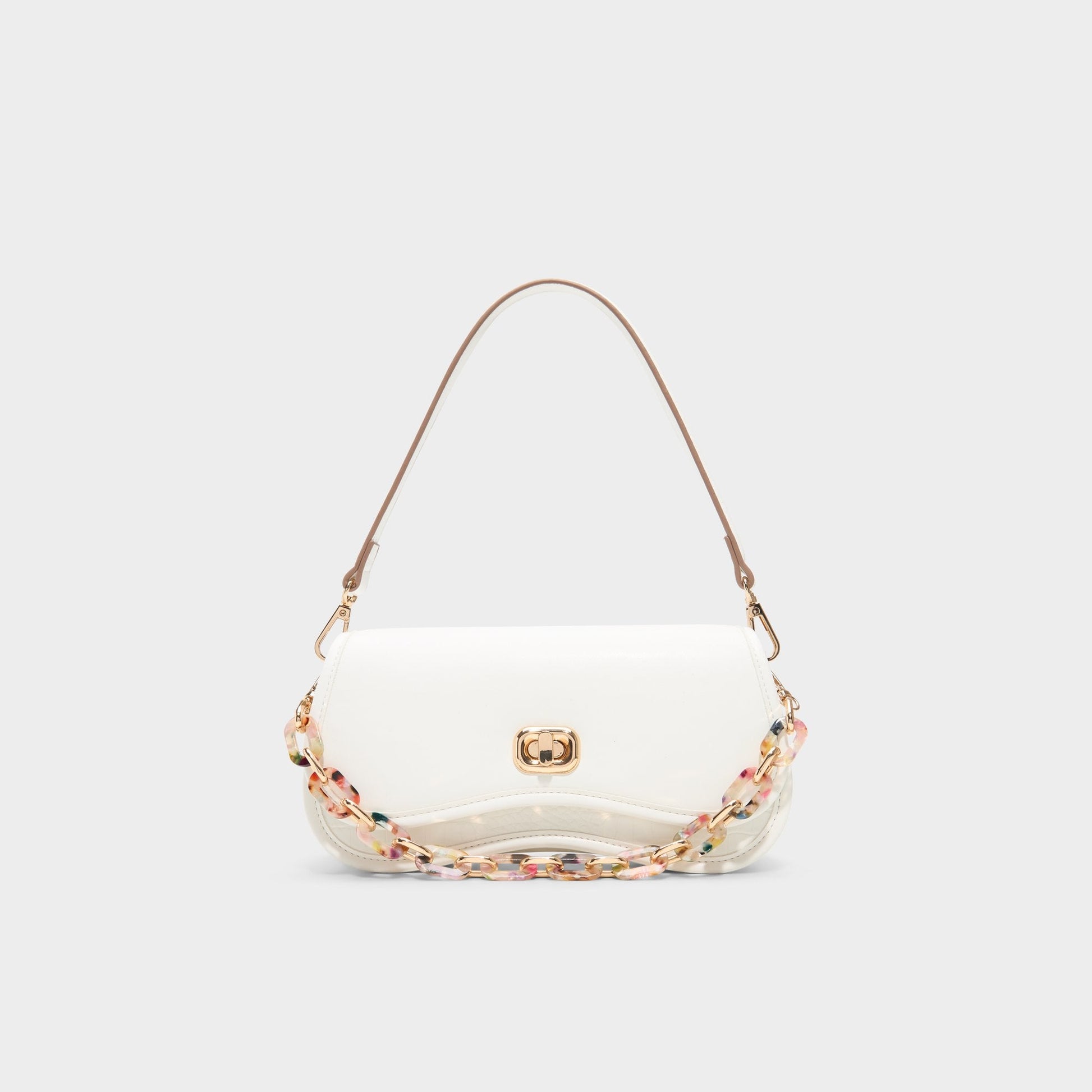 Clappertonnx in White - Shoulder bag - White