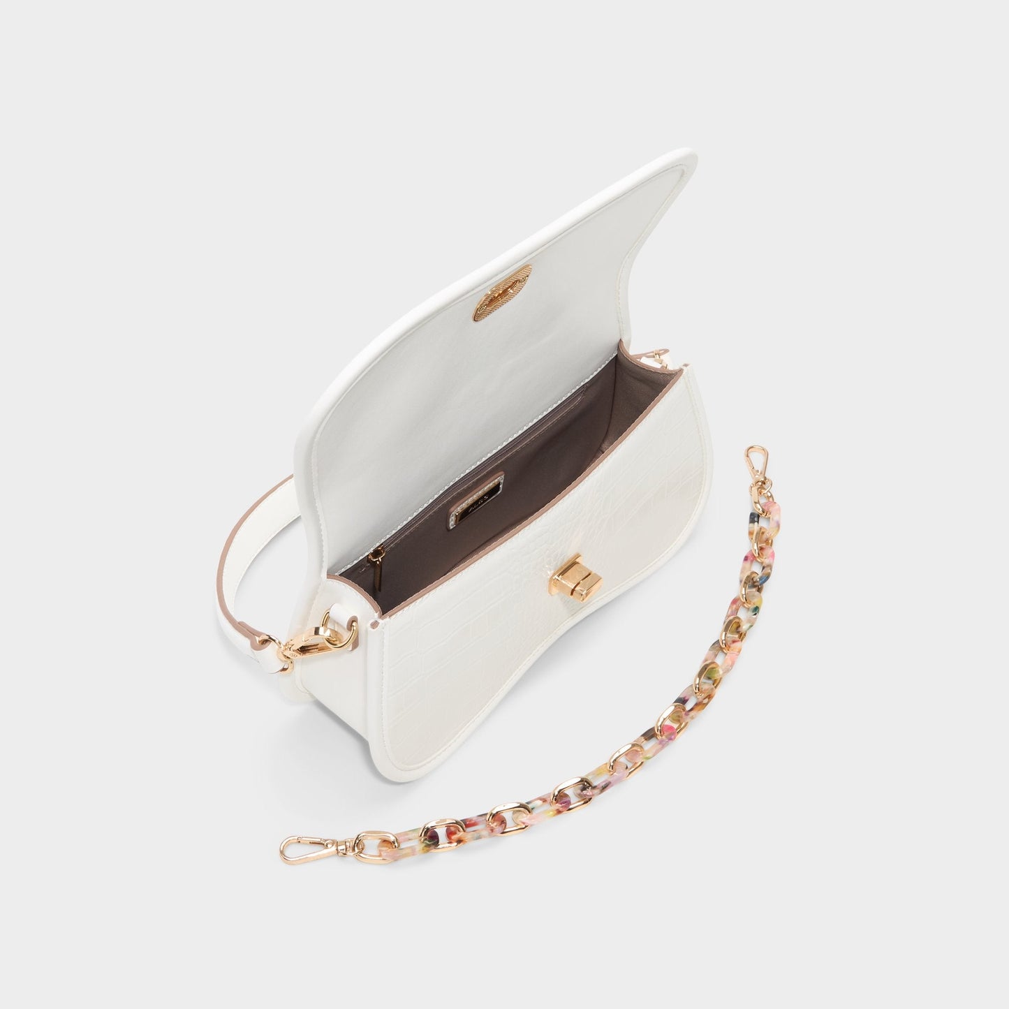 Clappertonnx in White - Shoulder bag - White