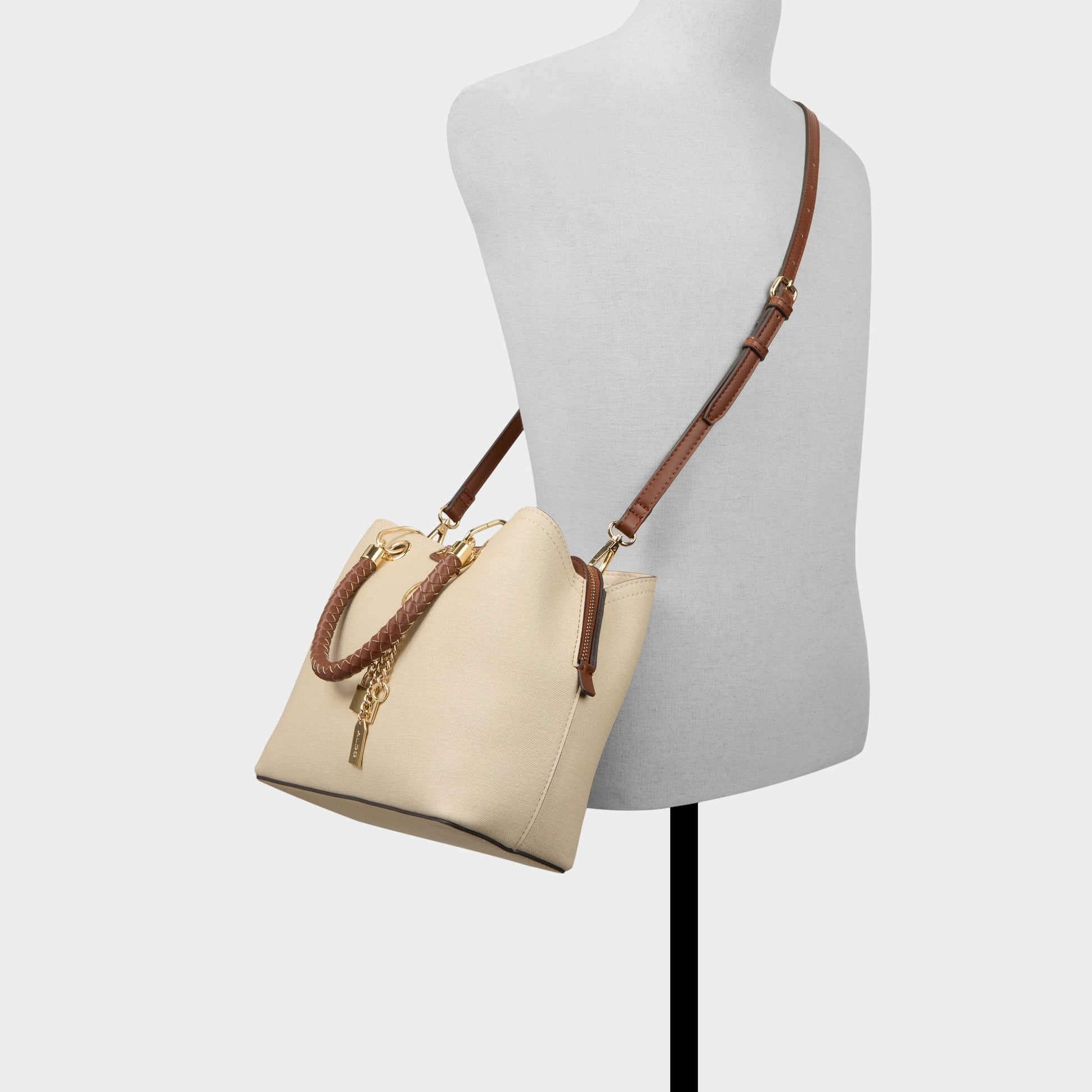 Lothycann in Tan Combo - Satchel bag - Tan combo