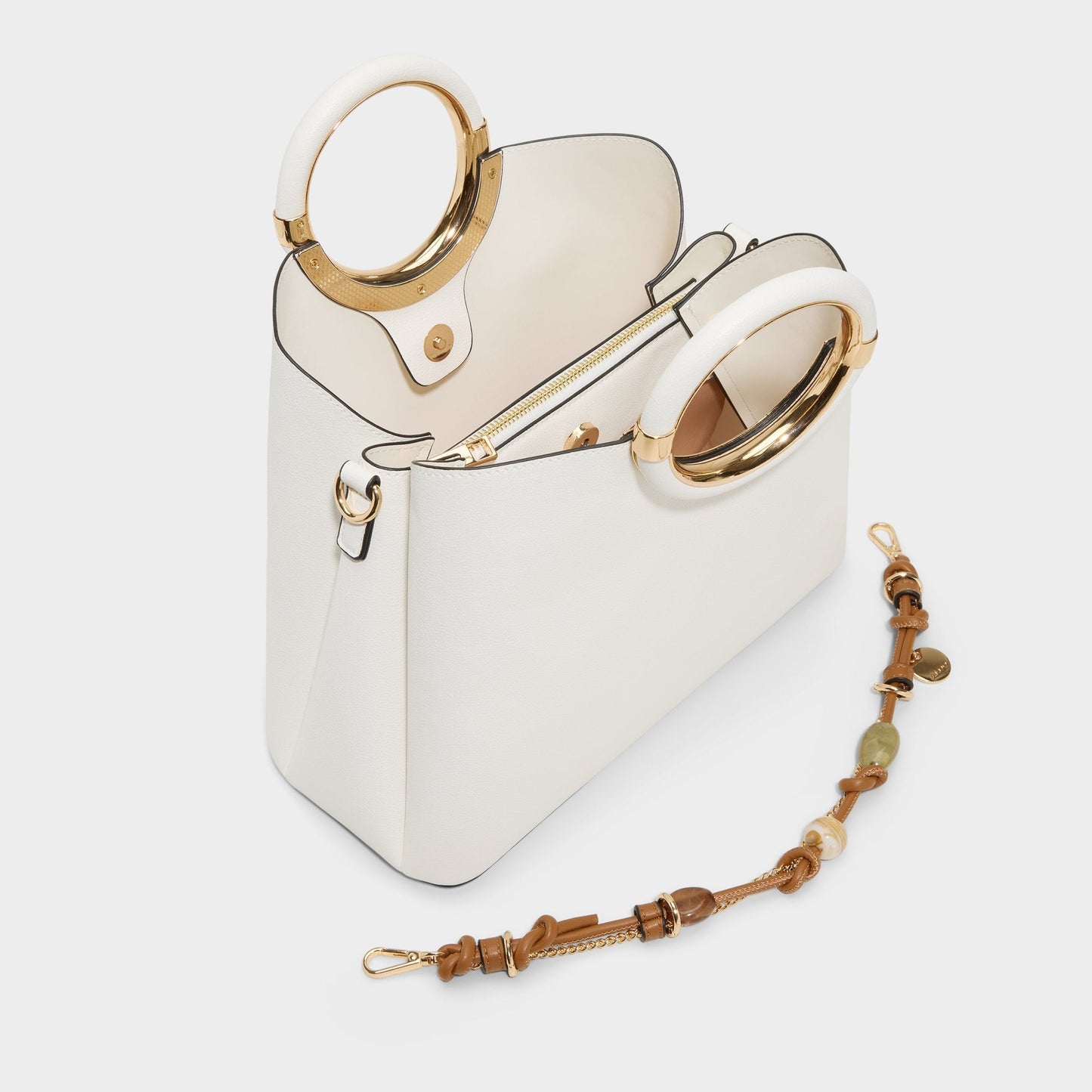 Doviegemm in Other White - Satchel bag - Other white