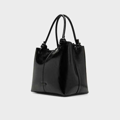 Evililyaa in Black Black - Satchel bag - Black/Black