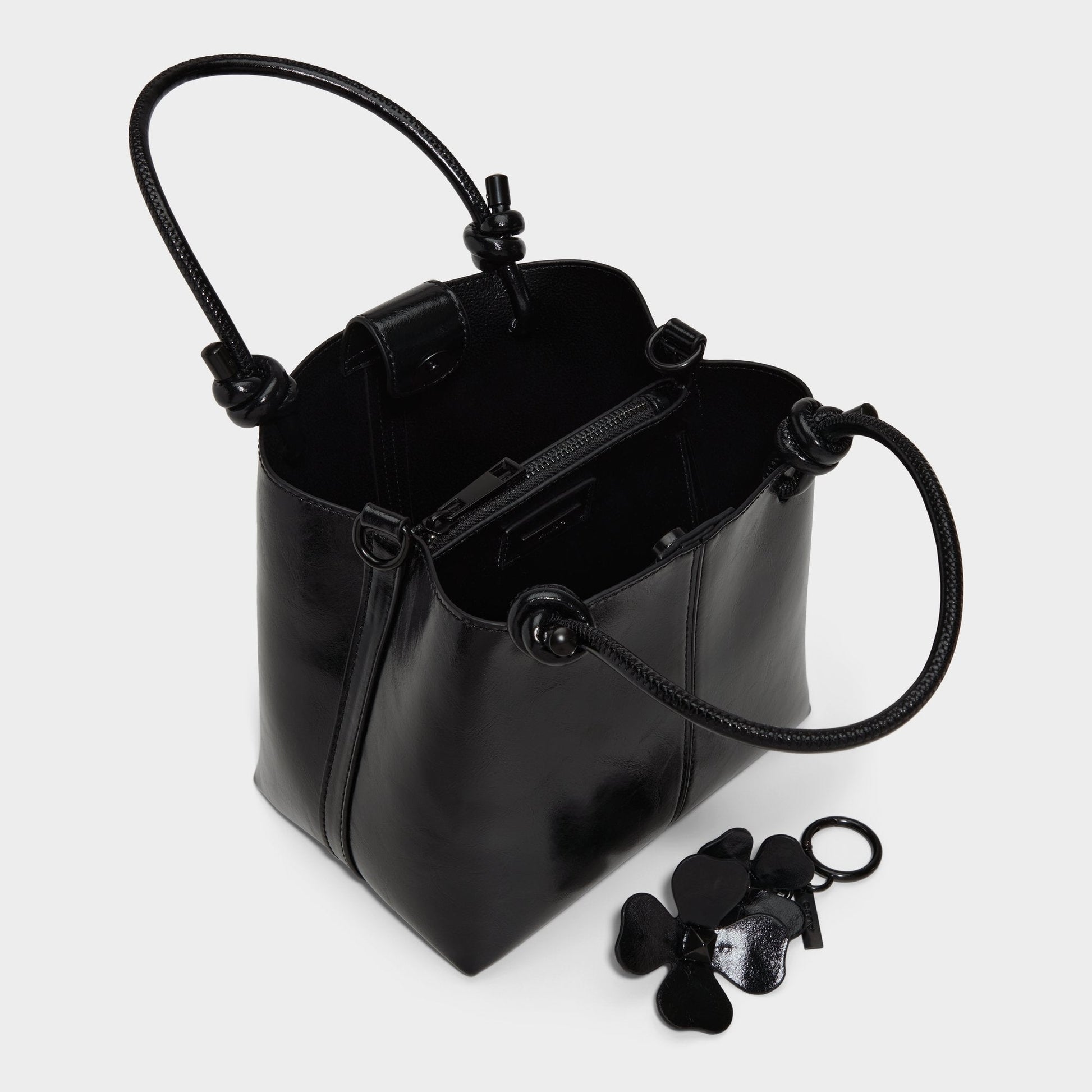 Evililyaa in Black Black - Satchel bag - Black/Black