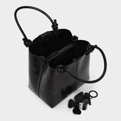 Evililyaa in Black Black - Satchel bag - Black/Black