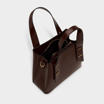 Zerinaa in Brown - Satchel bag - Brown