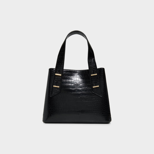 Zerinaa in Black - Satchel bag - Black