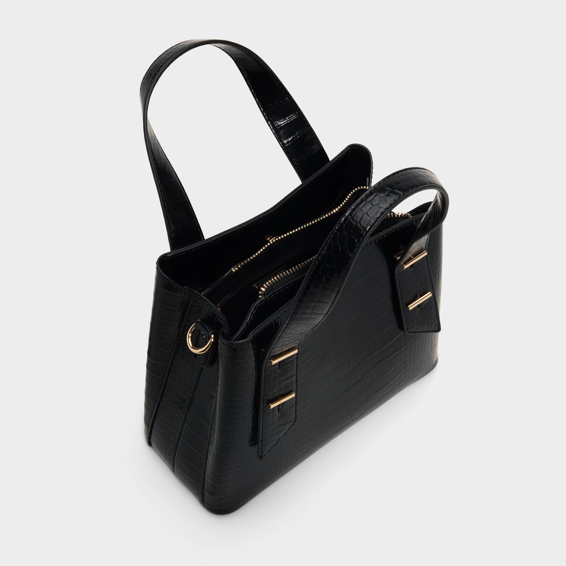 Zerinaa in Black - Satchel bag - Black