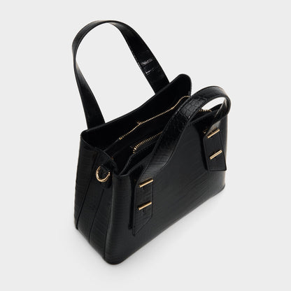 Zerinaa in Black - Satchel bag - Black