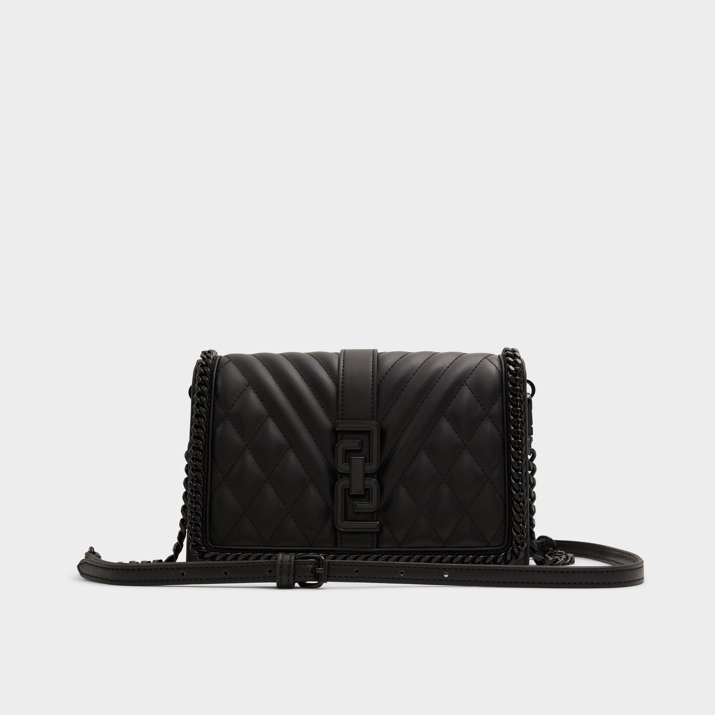 Baussey in Black Black - Crossbody bag - Black/Black