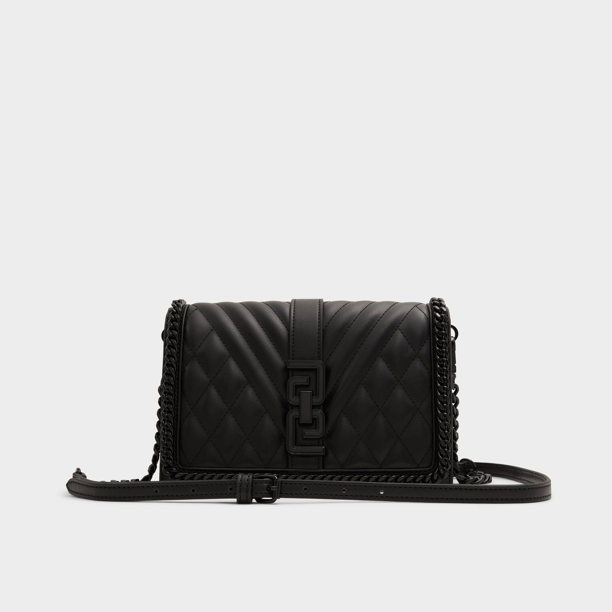 Baussey in Black Black - Crossbody bag - Black/Black