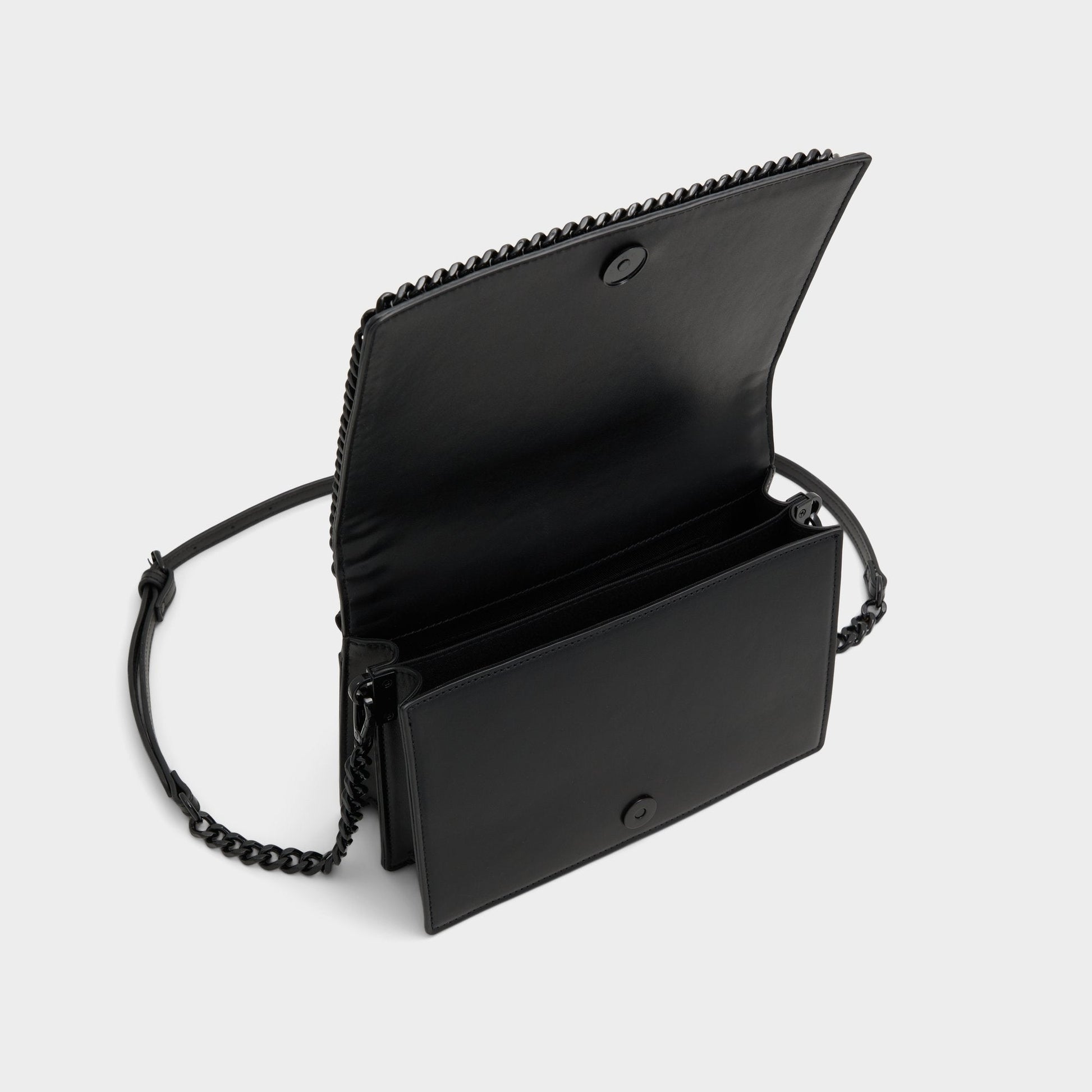Baussey in Black Black - Crossbody bag - Black/Black