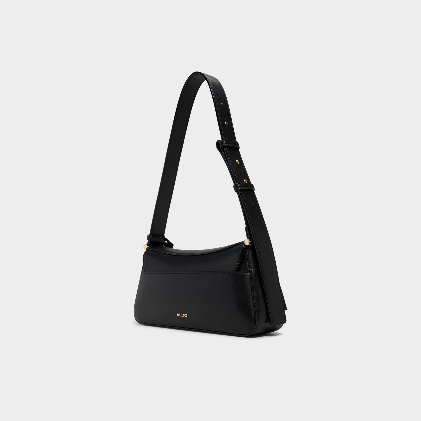 Evenaa in Black Overflow - Shoulder bag - Black overflow